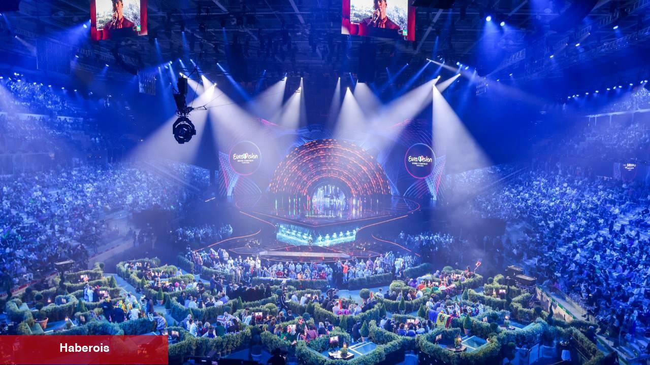 İsrail'e kucak açan Eurovision'da "kefiye" krizi! İsveçli Eric Saade direnişi sahneye taşıdı