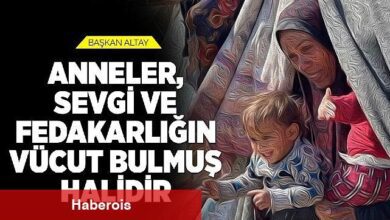 Konya Büyükşehir Belediye Başkanı Uğur İbrahim Altay, Anneler Günü vesilesiyle bir mesaj yayımladı