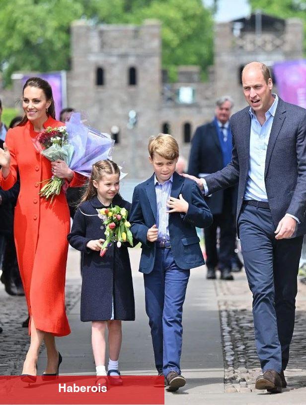 Kraliçe II. Elizabeth'in resmen kopyası gibi! Prenses Charlotte 9 yaşına girdi
