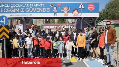 Küçükçekmece'deki Trafik Eğitim Parkı'nda Özel Çocuklara Özel Eğitim