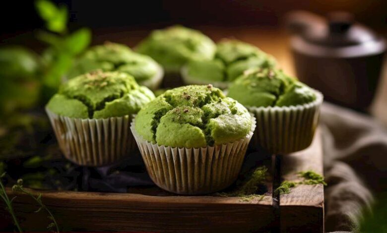 Matcha Muffin - Haberois Matcha Muffin
