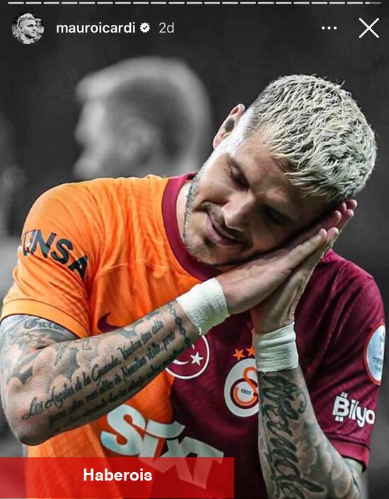 Mauro Icardi'den Fenerbahçe'nin puan kaybı sonrası paylaşım
