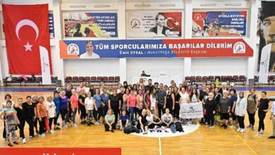 Muratpaşa'da sabah sporu