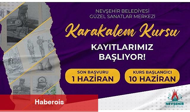Nevşehir Belediyesi Güzel Sanatlar Merkezi'nde çocuk, genç ve yetişkinler için "Karakalem Resim Kursu" açılacak - Haberois Nevşehir Belediyesi Güzel Sanatlar Merkezi'nde çocuk, genç ve yetişkinler için "Karakalem Resim Kursu" açılacak