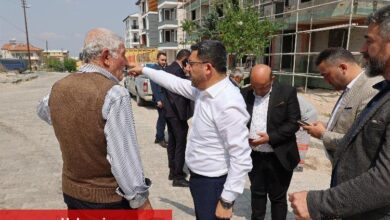 Nevşehir'de bozuk yollar onarılıyor