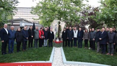 Nilüfer’de “Üç Fidan”a duygu dolu anma