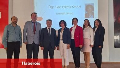 Ödemiş Sağlık Bilimleri Fakültesinde Öğr. Gör. Okan için törenle töreni yapıldı