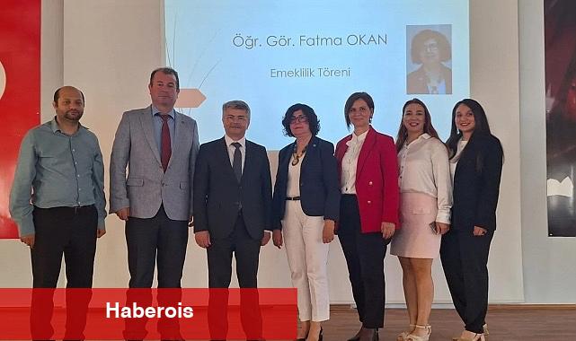 Ödemiş Sağlık Bilimleri Fakültesinde Öğr. Gör. Okan için törenle töreni yapıldı - Haberois Ödemiş Sağlık Bilimleri Fakültesinde Öğr. Gör. Okan için törenle töreni yapıldı