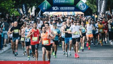 Salomon Çeşme Yarı Maratonu koşuldu