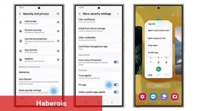 Samsung Galaxy'nin güvenlik ve gizlilik özellikleriyle kişisel bilgiler güvende