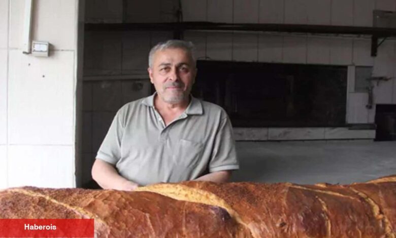 Sivas'ta bir fırıncı 8 saatte devasa ekmek üretti! - Haberois Sivas'ta bir fırıncı 8 saatte devasa ekmek üretti!