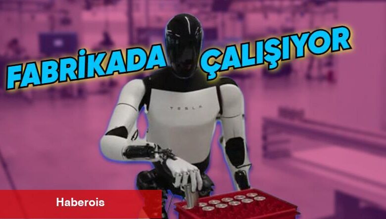 Tesla'nın İnsansı Robotu Optimus'tan Yeni Görüntü Geldi: Artık Kolay İşleri Yerine Getirebiliyor! - Haberois Tesla'nın İnsansı Robotu Optimus'tan Yeni Görüntü Geldi: Artık Kolay İşleri Yerine Getirebiliyor!