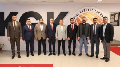 Türkmen Bakan Maruf ve heyetinden KGK ziyareti