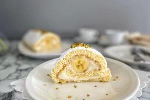 Yiyen bir daha yer: Nefis muzlu rulo pasta