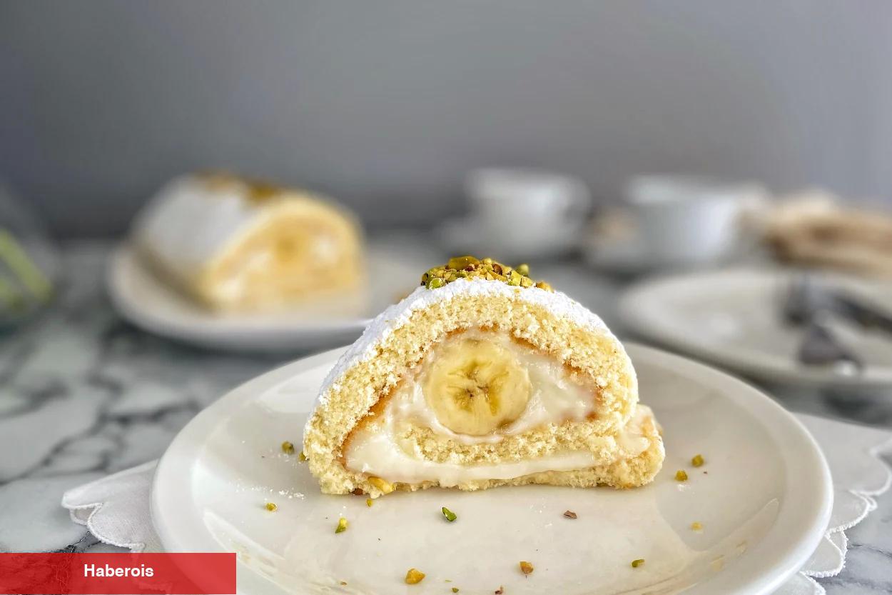 Yiyen bir daha yer: Nefis muzlu rulo pasta