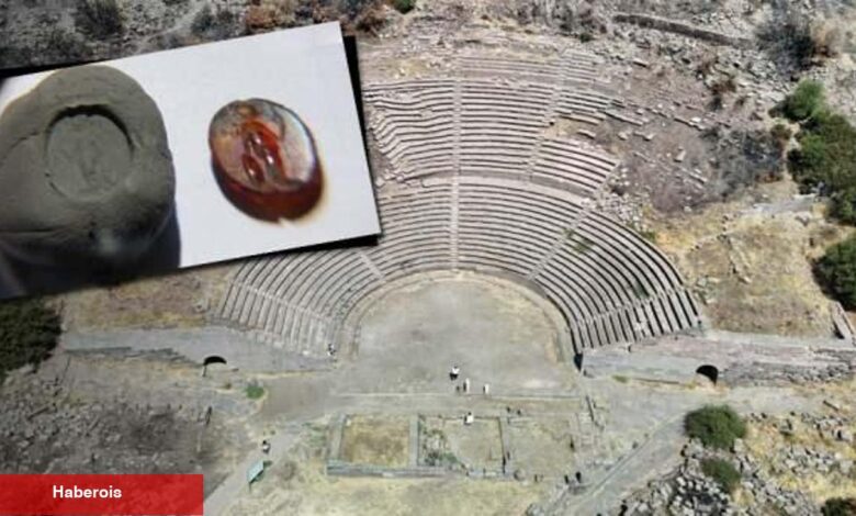 1700 yıllık yüzük taşının üzerindeki figür dikkat çekti! Mühür olarak kullanılıyordu - Haberois 1700 yıllık yüzük taşının üzerindeki figür dikkat çekti! Mühür olarak kullanılıyordu