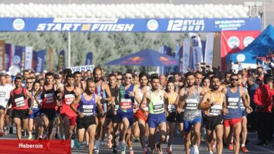 4'ncü Kayseri Yarı Maratonu halk koşusunda kayıt zamanı