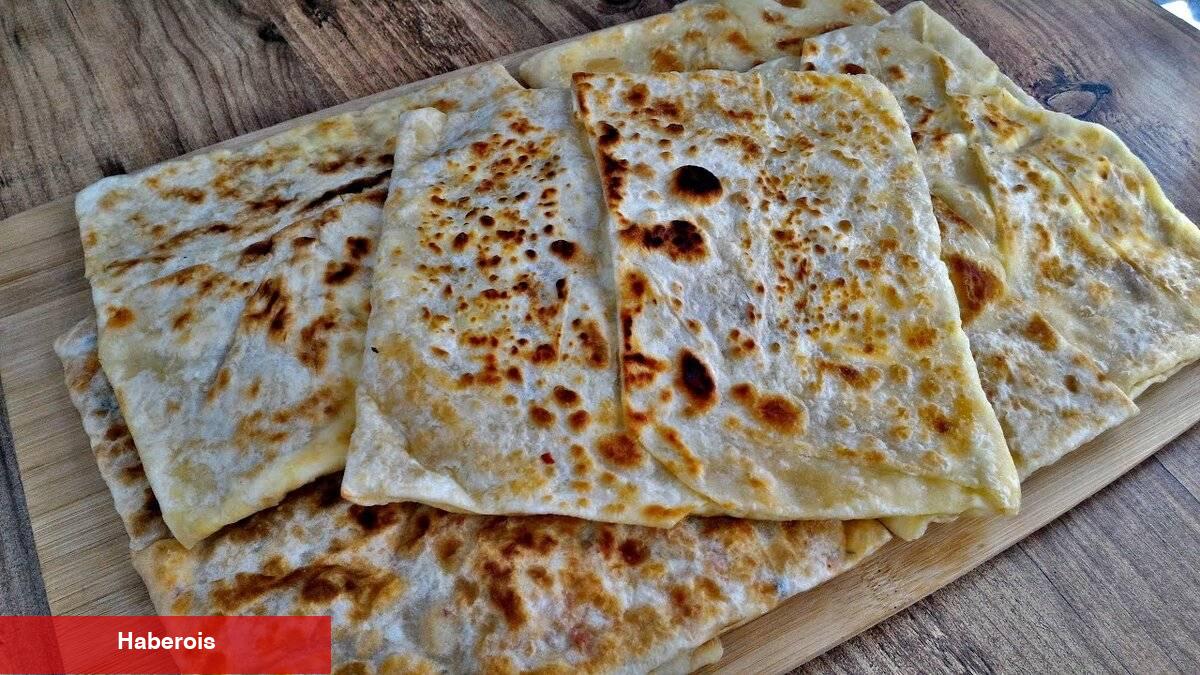 5 dakikada yemeğiniz hazır: Tavada gözleme