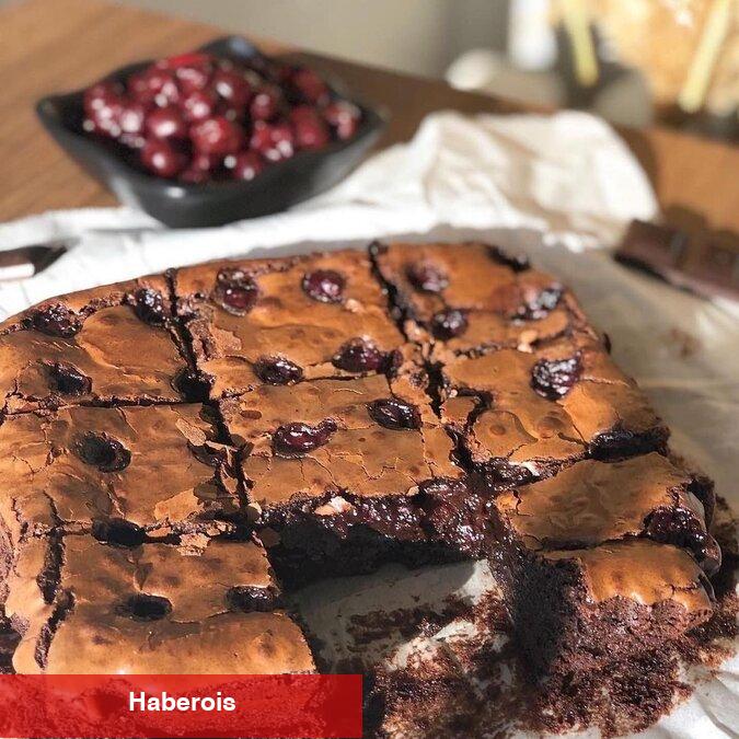 Ağır çikolata ve vişne: Kusursuz brownie