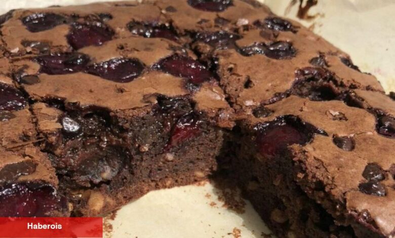 Ağır çikolata ve vişne: Kusursuz brownie - Haberois Ağır çikolata ve vişne: Kusursuz brownie