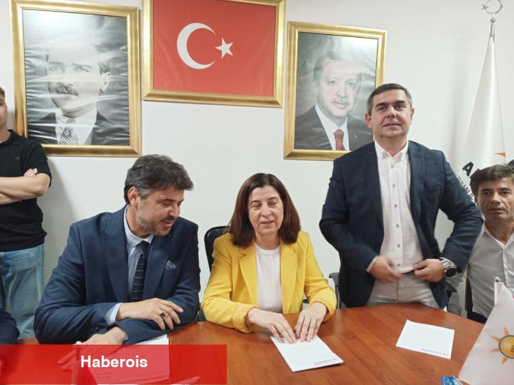 AK Parti Keşan'da Gürcan Kılınç görevi Savaş Pekdemir’e devretti