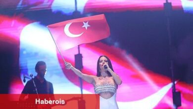 Antalyalılar Zafer Bayramı'nı DJ Mert Aydın ve Simge ile kutladı