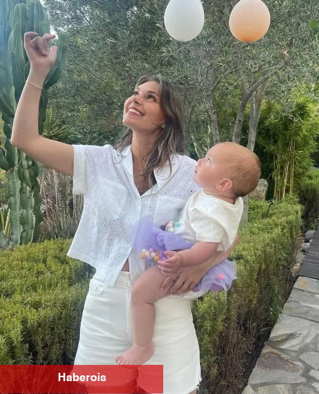 Aslı Enver'in 13 aylık kızı Elay'ın olay halleri! Doğum gününe bu türlü giriş yaptı