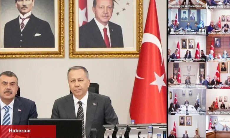 Bakan Tekin ve Yerlikaya 81 il valisi ile buluştu - Haberois Bakan Tekin ve Yerlikaya 81 il valisi ile buluştu