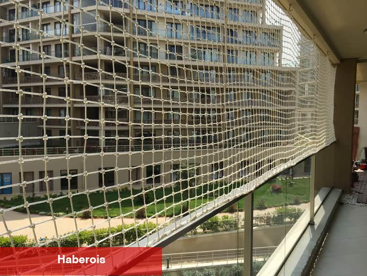 Balkonlarda güvenliğin sembolü: Balkon Filesi! Balkon filesi nasıl takılır?