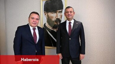 Başkan Muhittin Böcek, CHP Genel Başkanı Özgür Özel'i ziyaret etti