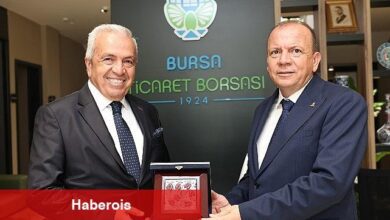 Başkan Şadi Özdemir'den Bursa Ticaret Borsası'na ziyaret