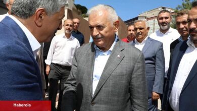 Binali Yıldırım Dilovası'nda