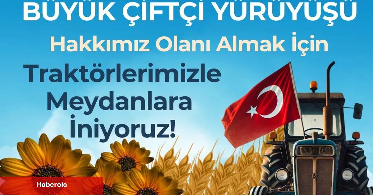 CHP Keşan İlçe Başkanı Anıl Çakır’dan ‘Büyük Çiftçi Yürüyüşü’ne davet