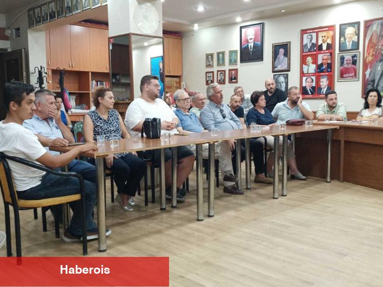 CHP Keşan İlçe Başkanlığı Tüzük Kurultayı öncesi partililerini dinledi
