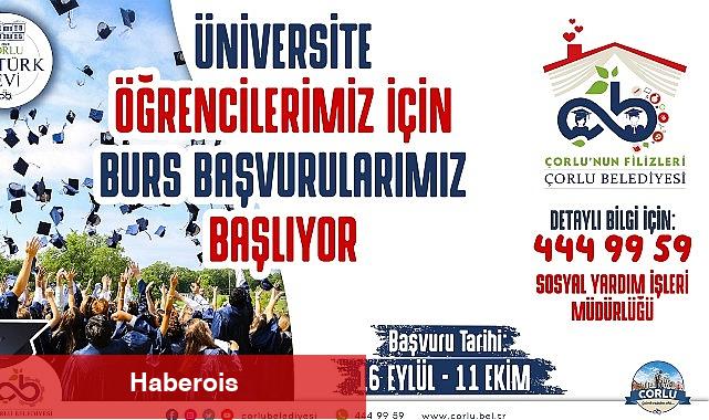 "Çorlu´nun Filizleri" Burs Başvuruları Başlıyor - Haberois "Çorlu´nun Filizleri" Burs Başvuruları Başlıyor