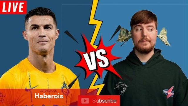 Cristiano Ronaldo YouTube abone sayısında MrBeast'i geçebilir