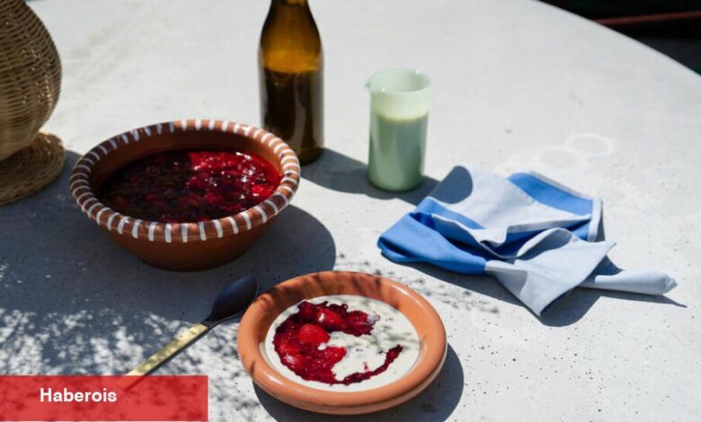 Danimarka Yazını Andıran Bir Meyveli Puding - Haberois Danimarka Yazını Andıran Bir Meyveli Puding