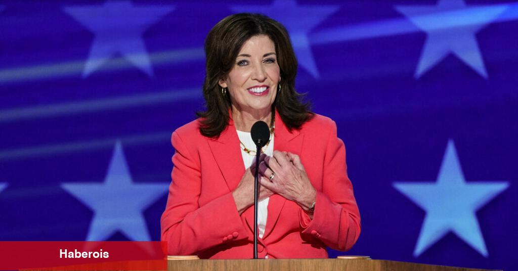 Demokrat Parti Kongresi'nde Hochul, Trump'ın 'New York Değerlerinden' Yoksun Olduğunu Söyledi