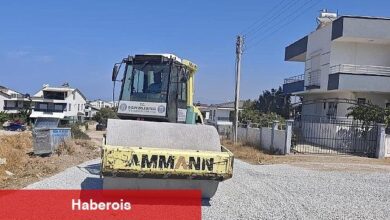 Didim Belediyesi ilçede yol hamlesi başlattı
