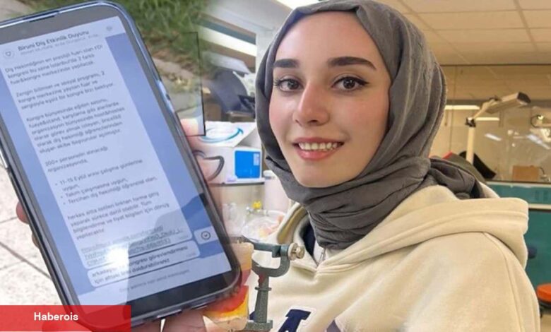 Diş hekimliği öğrencisine 'Başörtüsü' ayrımcılığı! Kongrede vazife verilmedi - Haberois Diş hekimliği öğrencisine 'Başörtüsü' ayrımcılığı! Kongrede vazife verilmedi