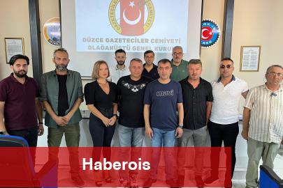 Düzce Gazeteciler Cemiyeti'nde olağanüstü seçim