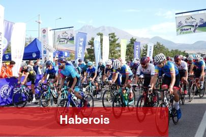 Erciyes Uluslararası Yol Biskleti yarışları başladı