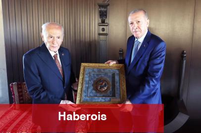 Erdoğan Bahçeli ile Ahlat'ta görüştü