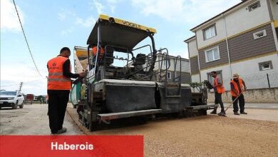 Ertuğrulgazi Mahallesinde Tretuvar Ve Yol Kaplama Çalışmaları Sürüyor