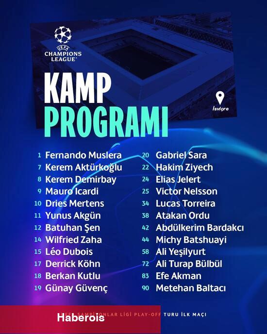 Galatasaray açıkladı: Barış Alper takımda yok