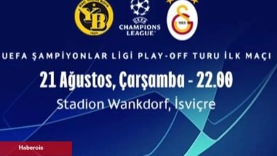 Galatasaray, UEFA Şampiyonlar Ligi Play-Off Turu'nda Young Boys ile karşılaşıyor