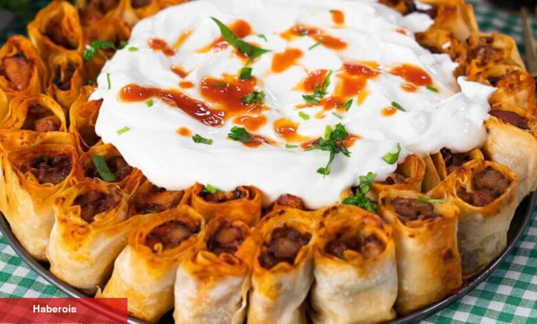 Gelinim Mutfakta'da parmak ısırtan tarif! Yalnızca yufkayla tavuklu beyti sarma tanımı - Haberois Gelinim Mutfakta'da parmak ısırtan tarif! Yalnızca yufkayla tavuklu beyti sarma tanımı