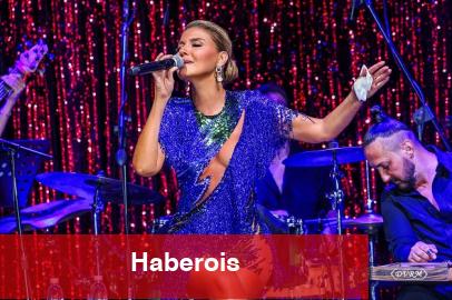 Gülben Ergen’e Bodrum’da unutulmaz gece