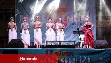Gültepe'de Balkan rüzgarları esti: Başkan Mutlu'dan göçmen halayı