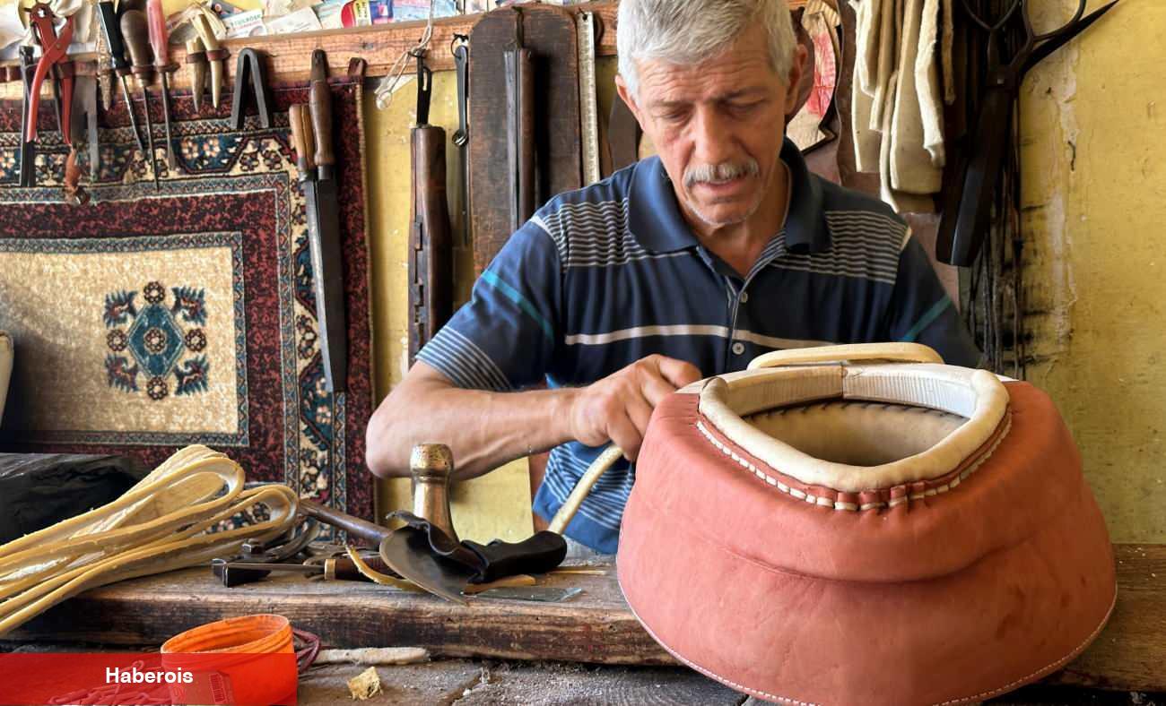Hamut ustası 47 yıldır bu mesleği yapıyor! 'Alın teri, el emeği, göz parıltısı...'
